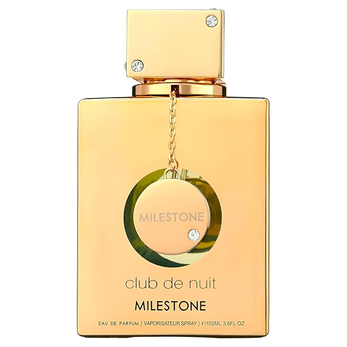 Club De Nuit Milestone for Unisex Eau de Parfum Spray, 3.6 Oz