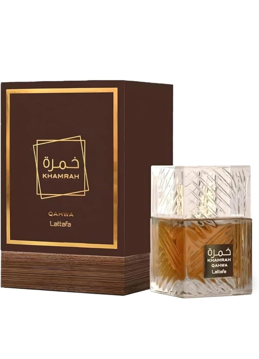 Khamrah Qahwa - Eau de Parfum en espray unisex, 3.4 onzas.